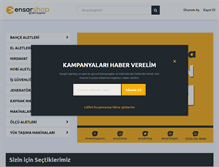 Tablet Screenshot of ensarshop.com